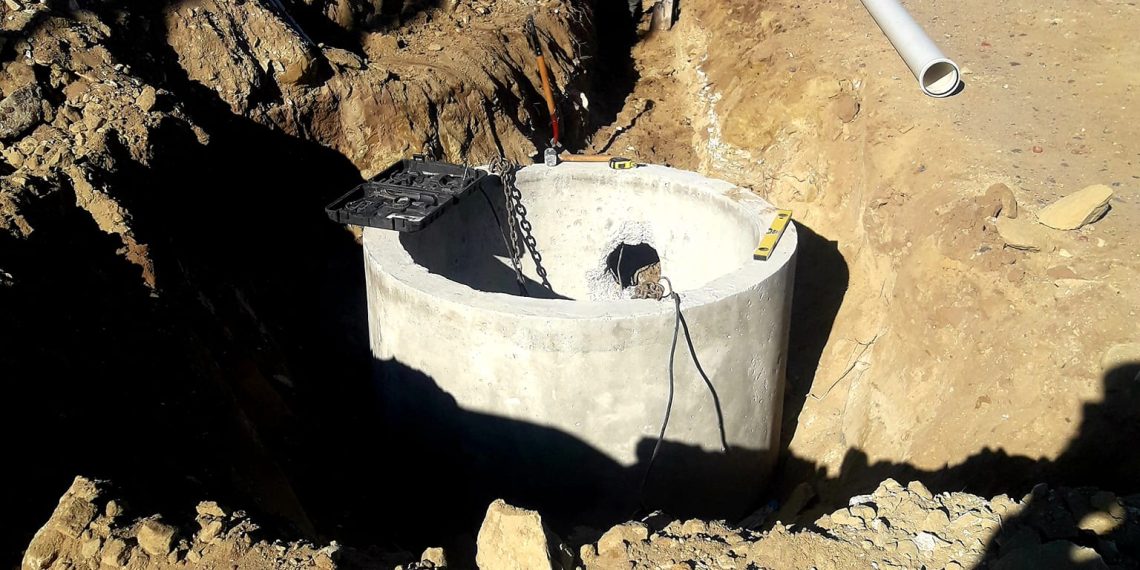 Continúan las obras de saneamiento en el barrio Nehuen Che de Cutral Co