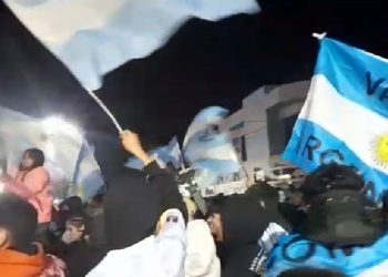 Cutral Co y Plaza Huincul festejó el triunfo de Argentina en la madrugada