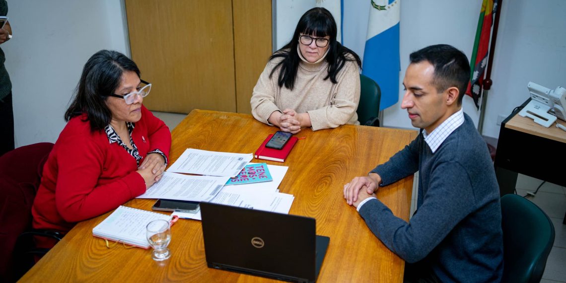 San Martín presentó el proyecto “Tu voz, tus derechos” a la ministra de Educación