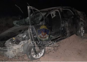 Autovía Norte: identificaron a la mujer que murió en el vuelco y a los cuatro heridos