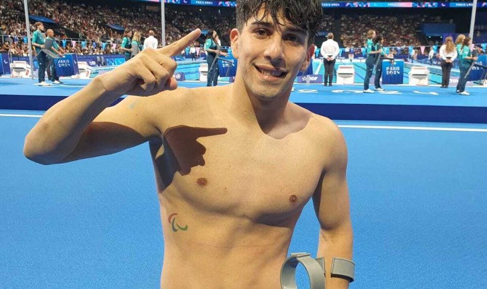 Iñaki Basiloff logró el primer oro en los Paralímpicos París 2024 en natación