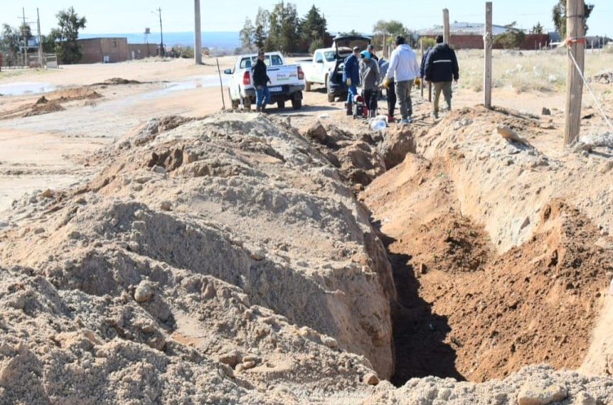 Obras para el verano: conectaron un reservorio para Altos del Sur