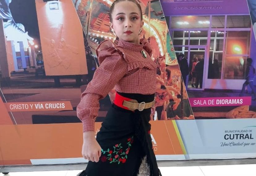Saludan a flamante campeona provincial de Malambo Femenino en rubro infantil