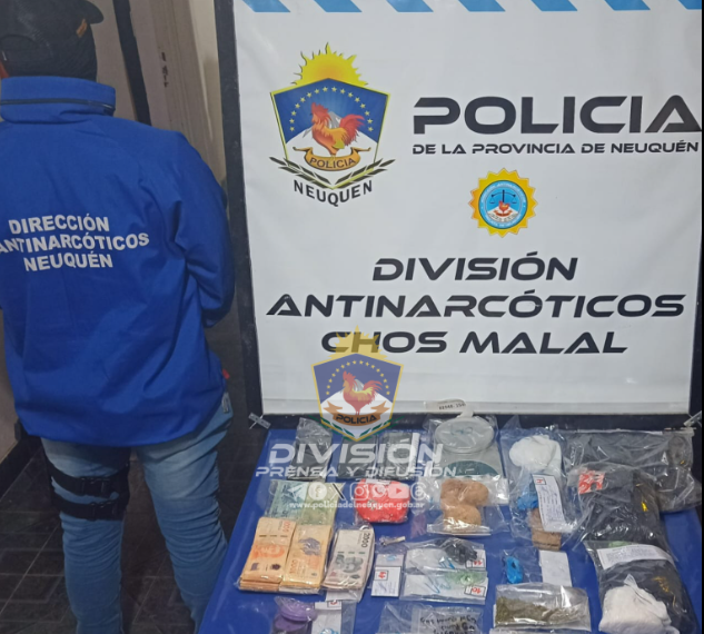 Narcomenudeo en Chos Malal: trabajó personal policial de Cutral Co