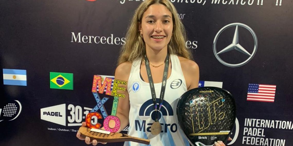 Sasha Gómez Campeona Panamericana de Padel en México