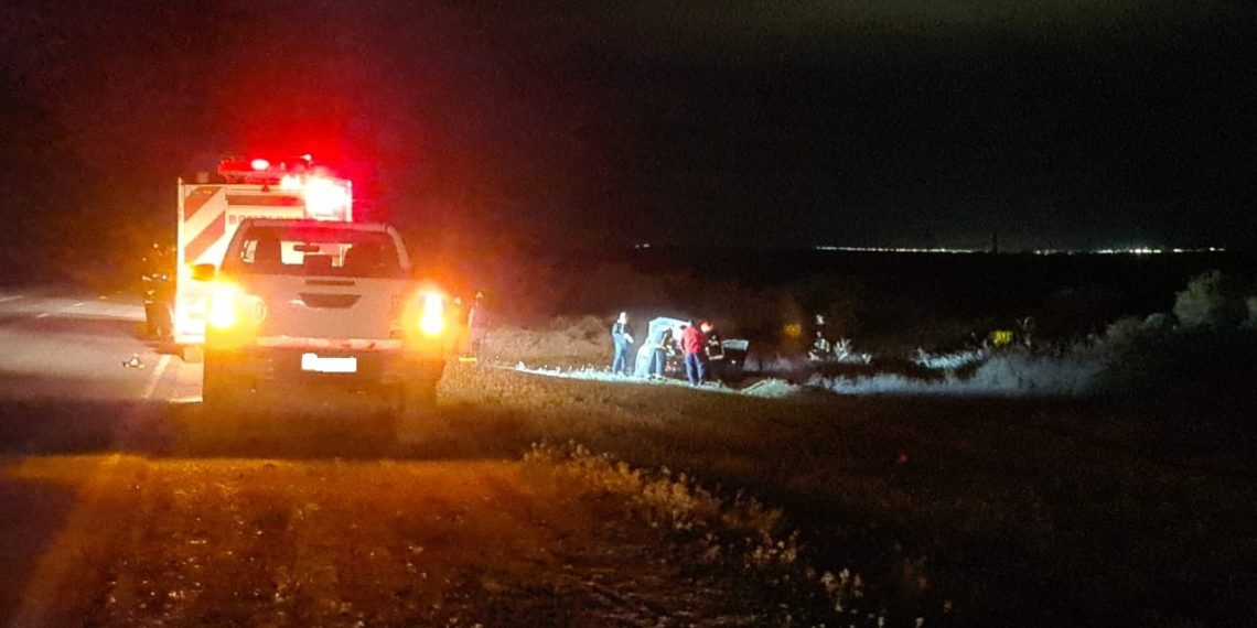 Provocó el vuelco de un auto y no paró en la Ruta 22, cerca de Plaza Huincul