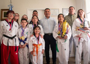 La escuela municipal de Taekwondo de Cutral Co participó de un torneo en Chile