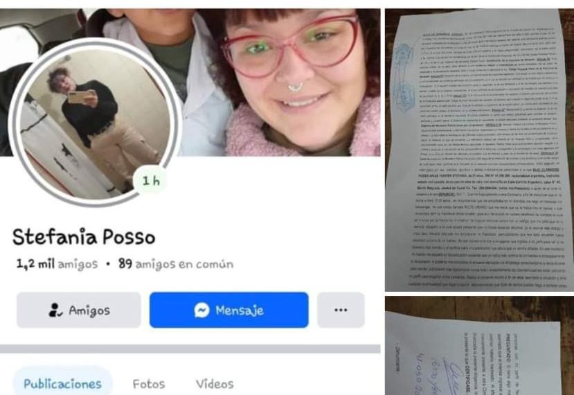 Estafan con un perfil de Facebook que fue denunciada