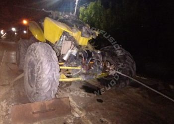 Murió un joven al chocar su cuatriciclo contra un contenedor en Cutral Co