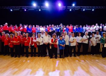Cutral Co: Hubo celebración musical en el Encuentro de Coros de Adultos Mayores