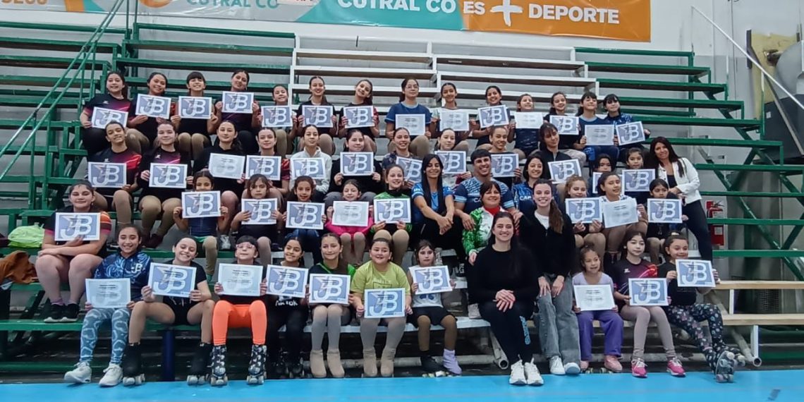 Se llevó a cabo la segunda capacitación de patín en Cutral Co