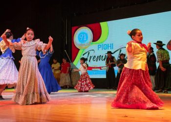 Se realizó la edición 2024 del Pichi Tremn Tahuen la fiesta del folclore infantil