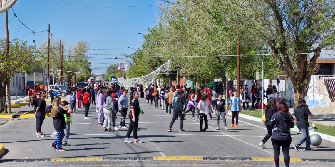 Estará cortado el tránsito en la escuela 119 de Cutral Co