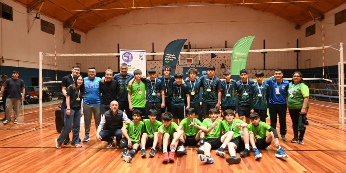 La escuela de vóley de Plaza Huincul representará a la ciudad en los Juegos Neuquinos