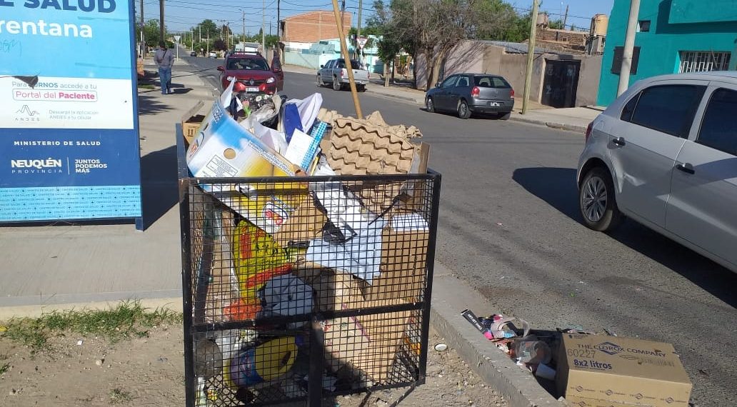 Cutral Co: El Centro de Salud del Brentana solicita a los vecinos evitar el uso del contenedor de basura