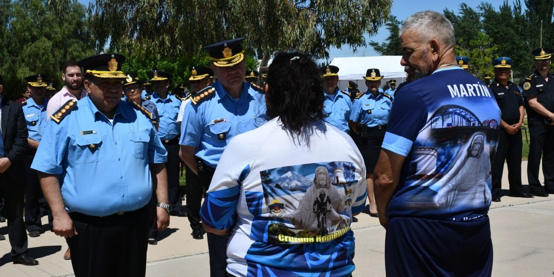 Finalizó la Cruzada Homenaje a los Caídos en Cumplimiento del Deber, llegaron a Neuquén