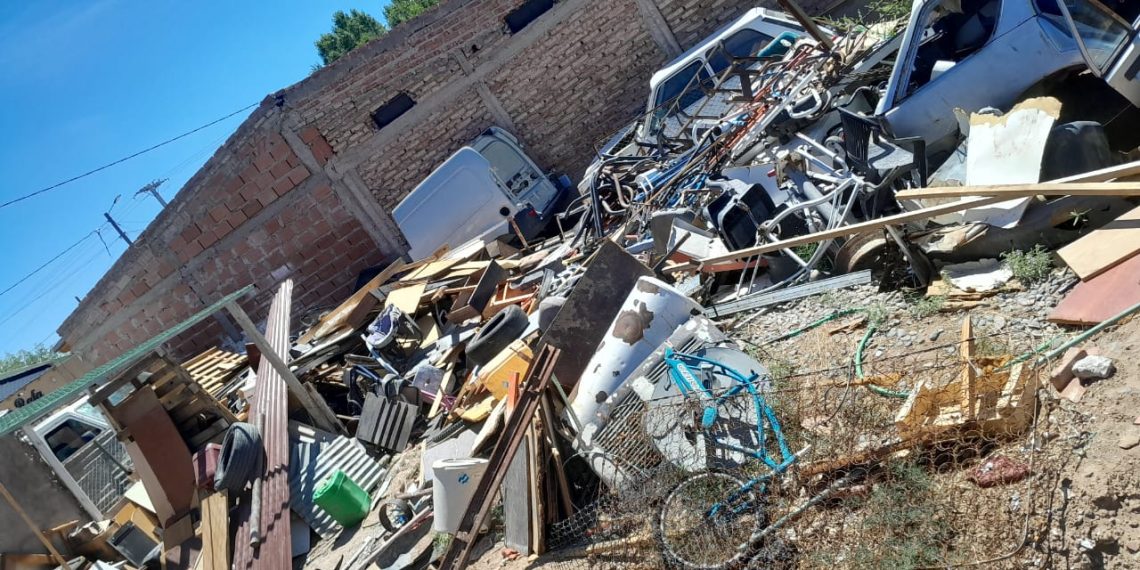 Cutral Co: Vecinos del barrio Unión denuncian acumulación de basura