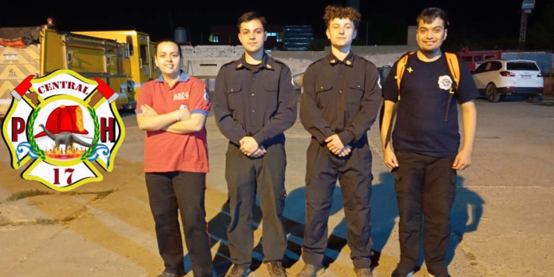 Los bomberos de Plaza Huincul sumaron cuatro flamantes voluntarios