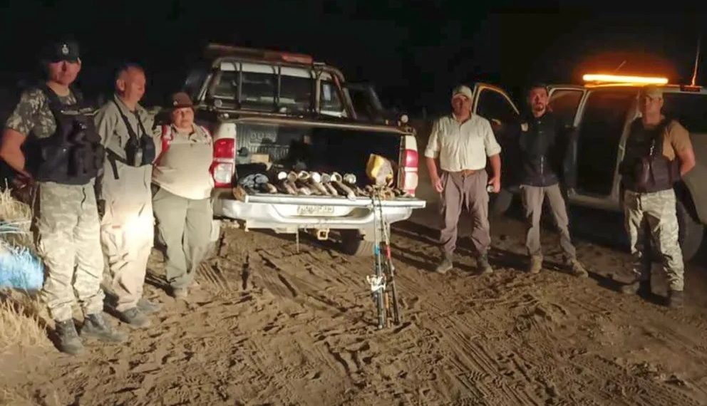40 truchas fueron incautadas en operativos por las fiestas de fin de año