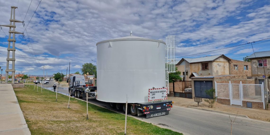 Duplicarán reserva de agua para el barrio Progreso con enorme tanque
