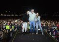 Con Euge Quevedo, LBC y el sorteo del auto Plaza Huincul celebró su cumple 59