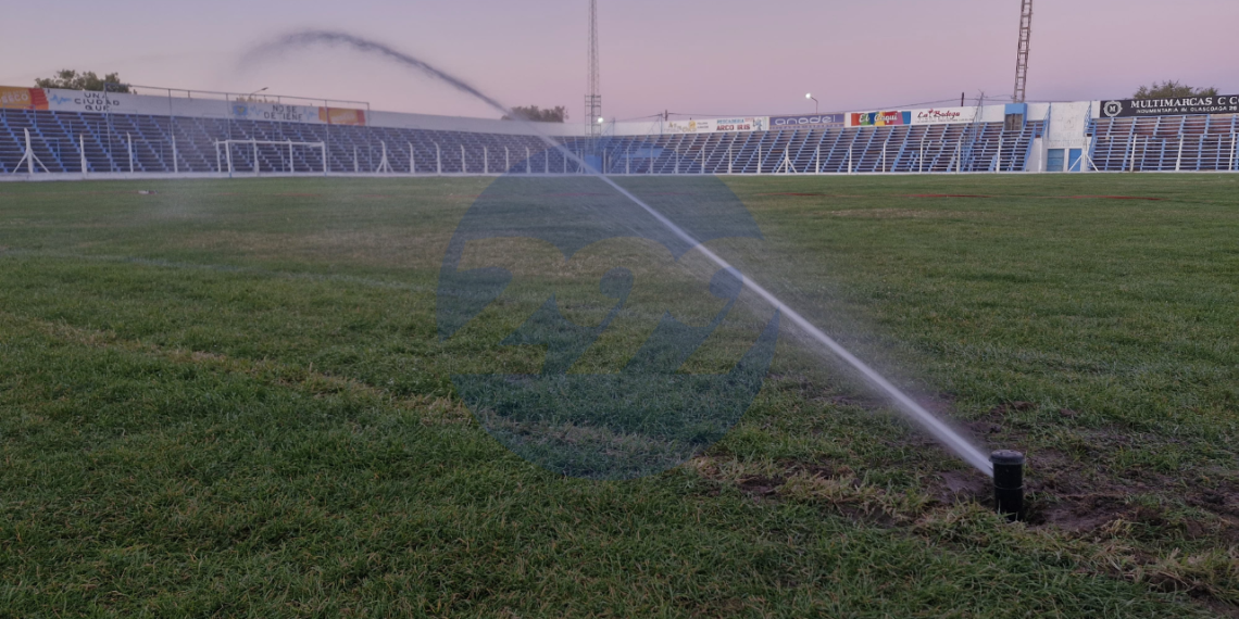 Alianza comenzó con la prueba del riego por aspersión