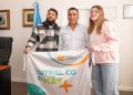 Renata Benítez visitó al intendente de Cutral Co antes de viajar a Tierra del Fuego