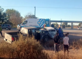 Fuerte impacto en la estación de servicios de Arroyito, sobre ruta 22